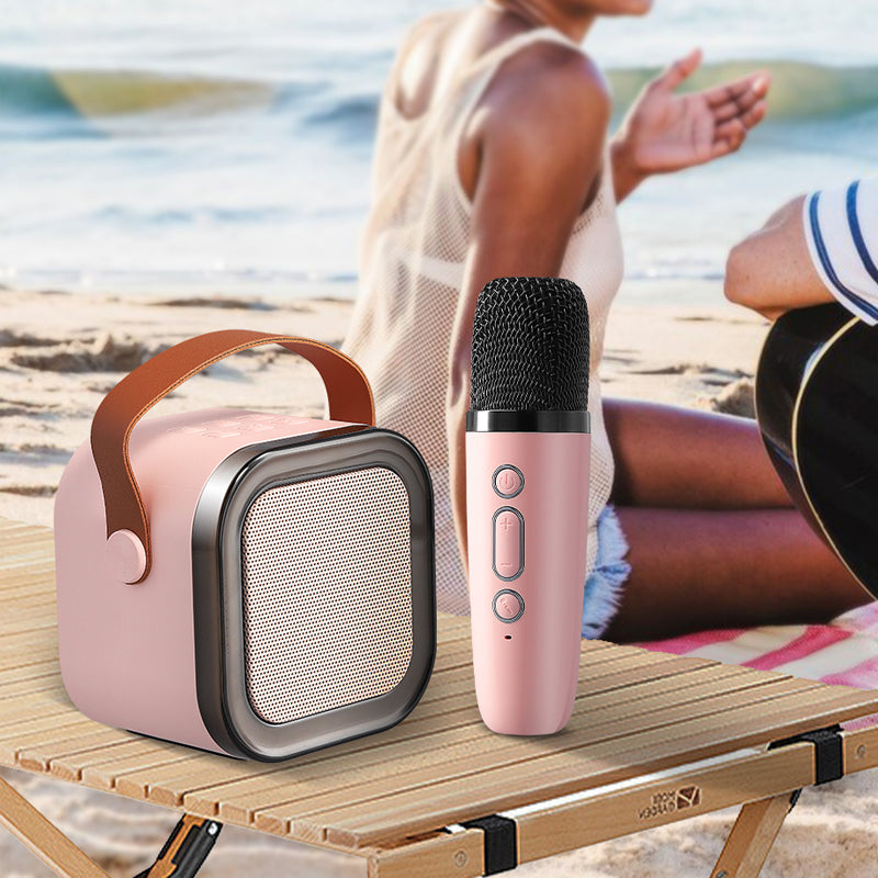 Norvo | Bærbar Karaoke-maskin med trådløse mikrofoner