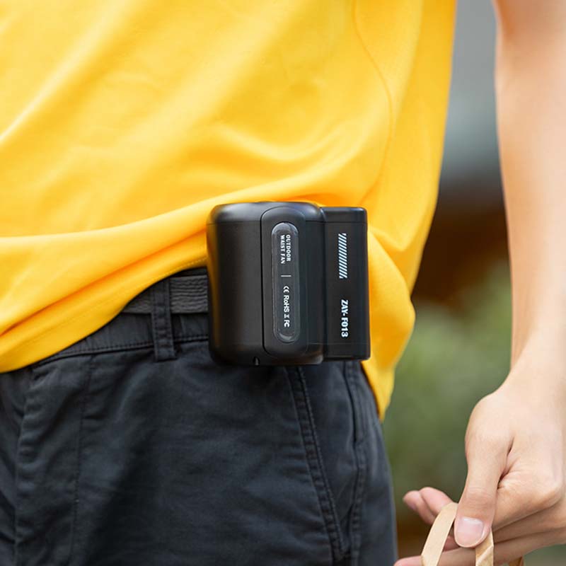 Norvo | Bærbar Midje Klype Vifte