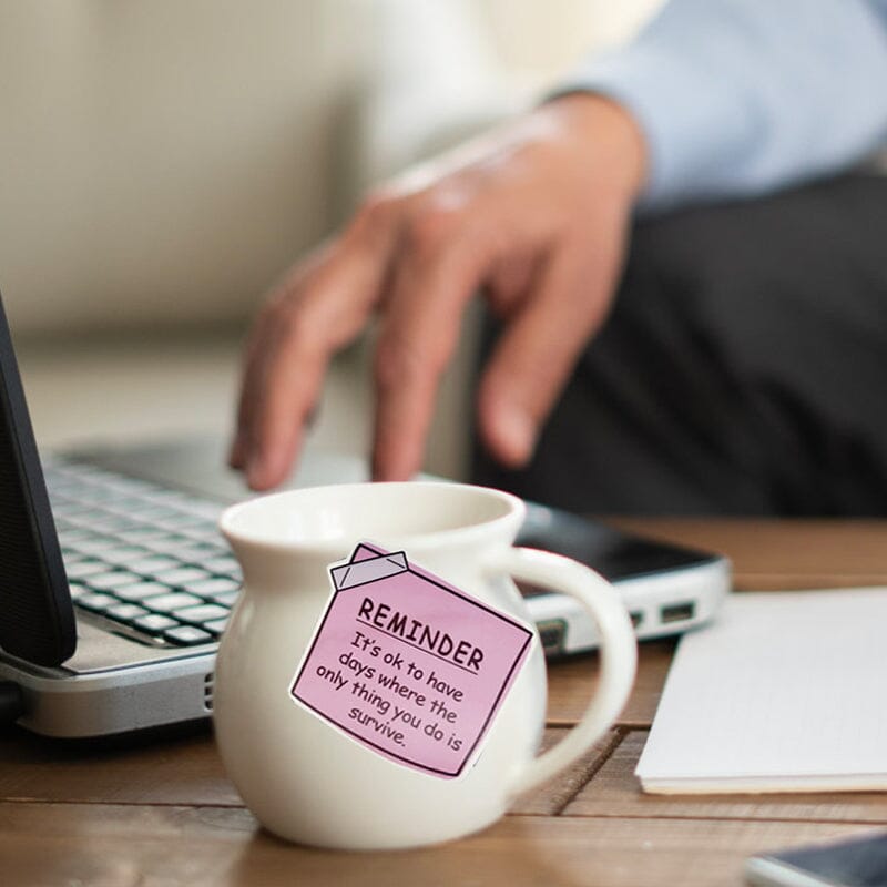 Norvo | Mental Health Sticky Notes Klistremerker (24 stk)