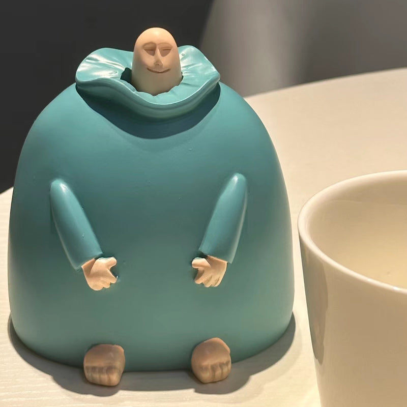 Norvo | Liten Blå Midtfinger Ornament