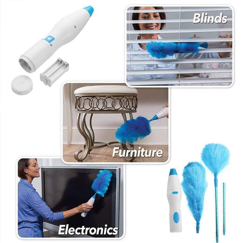 Norvo | Hurricane Spinning Duster med 2 utskiftbare børster