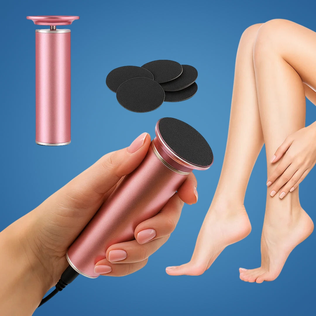 Fjerning av hard hud – Vanntett oppladbar – Gjenoppretter myke glatte føtter umiddelbart Norvo