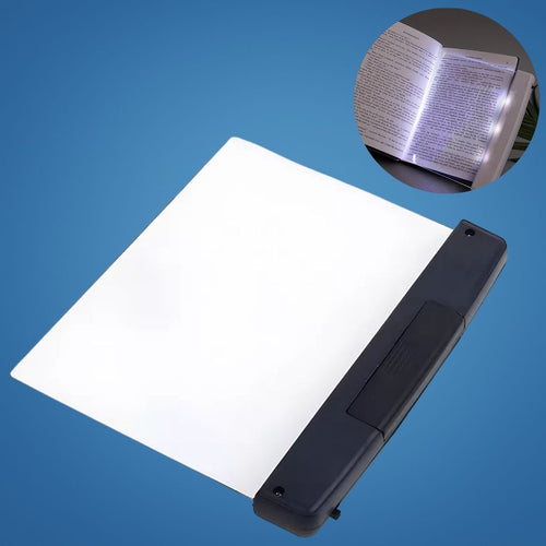 PageGlow | Flat LED Boklys – Blendingfritt Fullside Belysning – Slank Bærbar Design – Øyevennlig for Reisende & Sengetidslesere Norvo