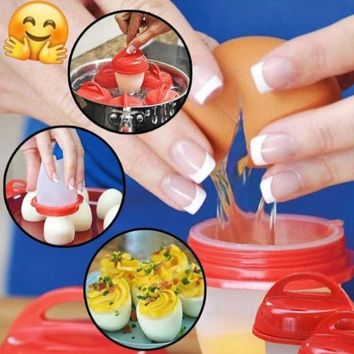Norvo | Non-stick Silikon Eggkoker