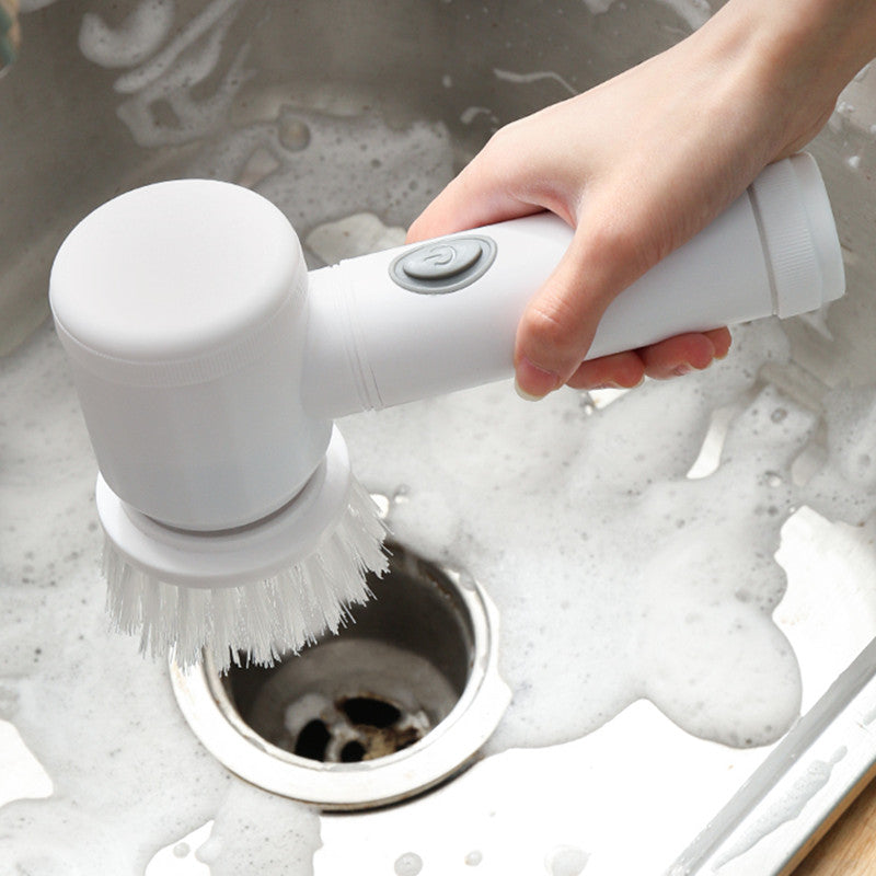 Norvo | Multifunksjonell Håndholdt Elektrisk Rengjøringsbørste