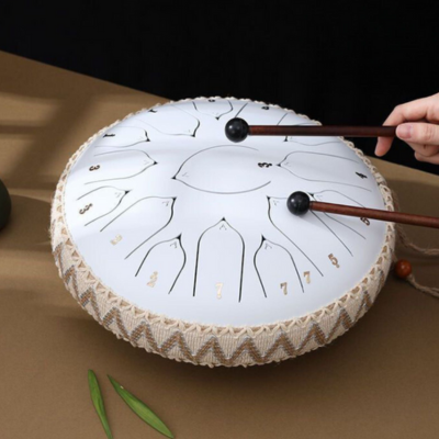 Norvo | EchoDrum – Ståltunge Trommel for Meditasjon, Yoga og Avslapning