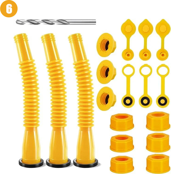 Norvo | Oppgradert erstatningsbrennstoffkanne tut med fleksibelt hode