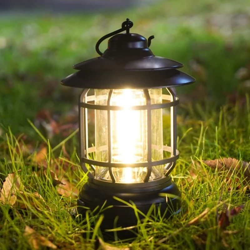Norvo | Bærbar Retro Campinglampe