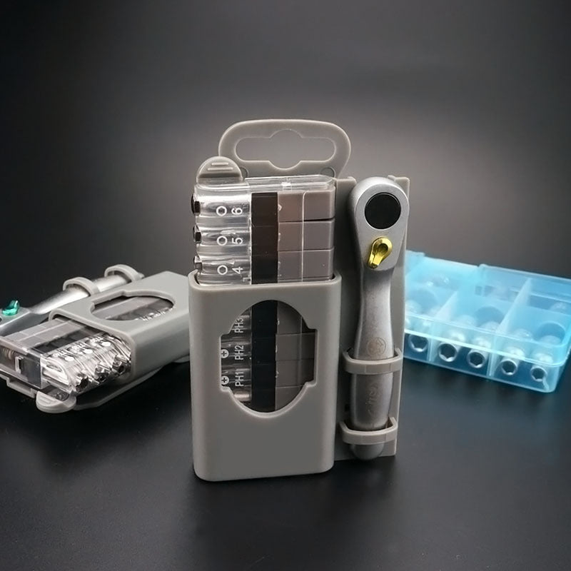 Norvo | Mini skrutrekker kombinasjonssett positiv og negativ