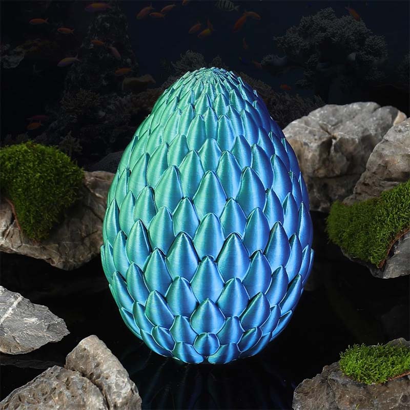 Norvo | Edelsten Drage Egg Ornamenter