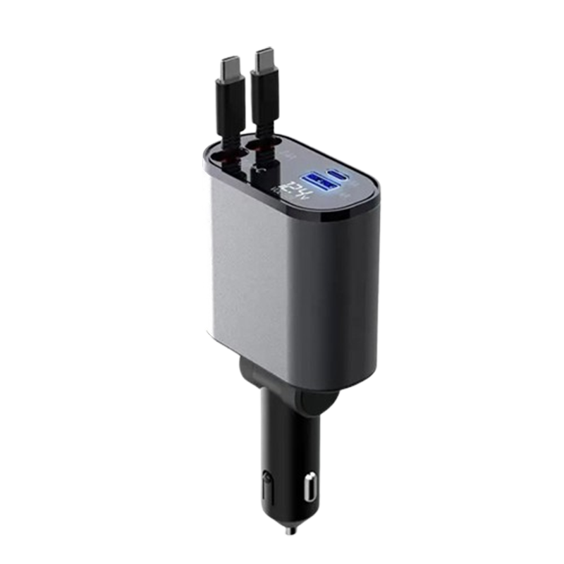 Norvo | 4 i 1 Rask Bil Telefonlader