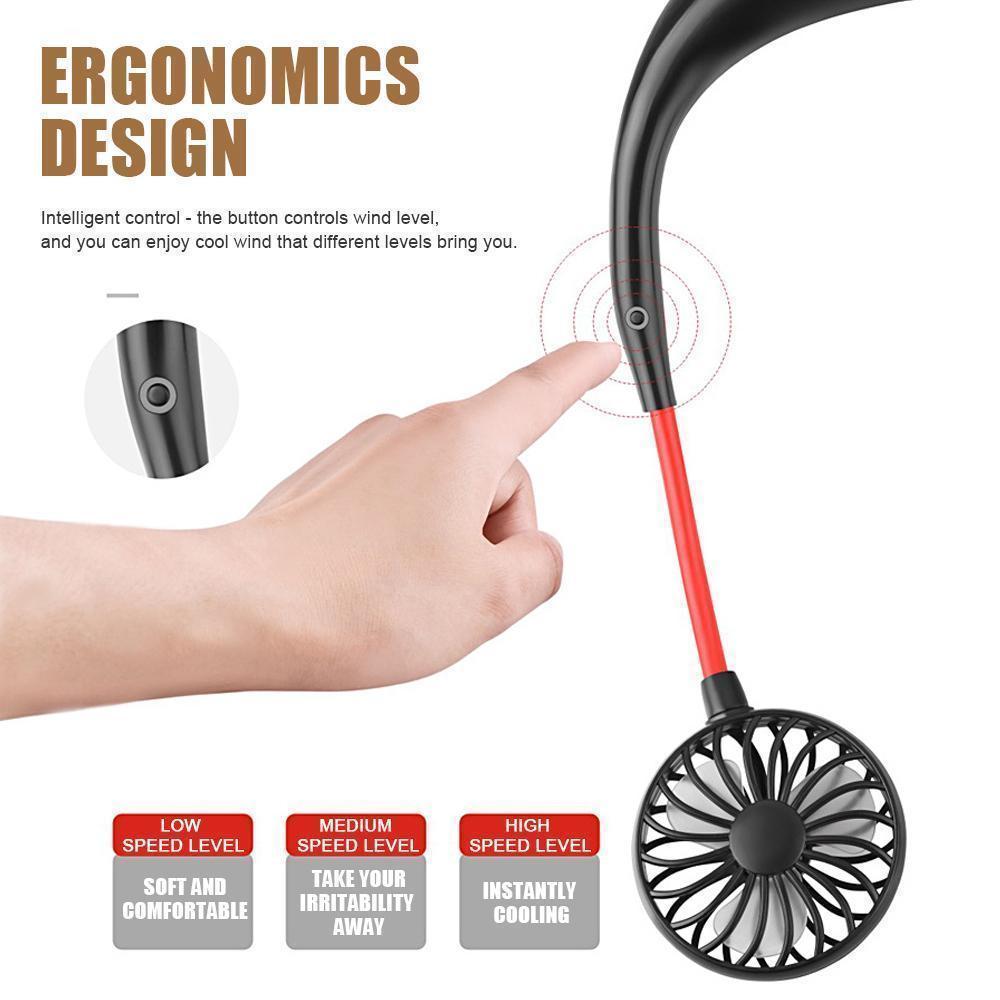 Norvo | Battery Mini Neck Fans