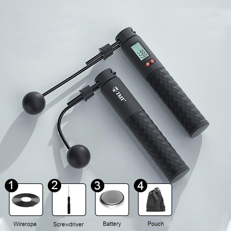 Norvo | 2-i-1 Vektet Smart Digital Hoppetau med Dobbelt-rekkekonfigurasjon, for Enkel Full-kropp Trening