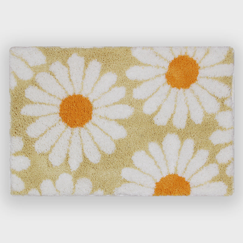 Norvo | Feblilac Sweet Daisy Badematte, Lilla Blomst Teppet Badrom
