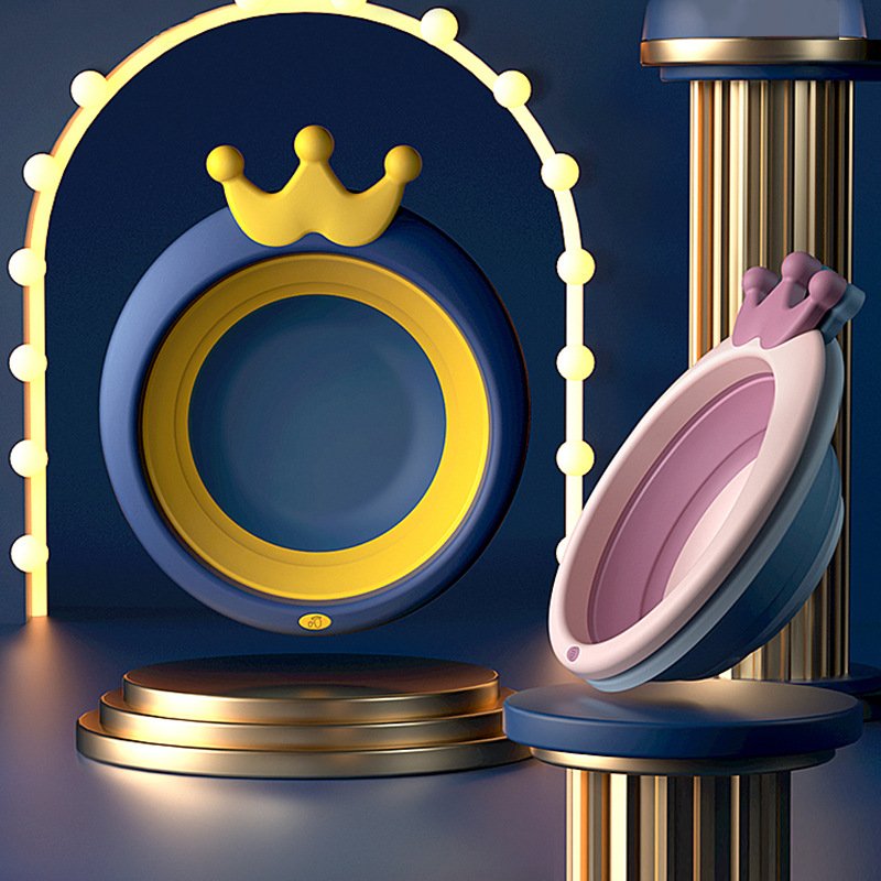 Norvo | Sammenleggbar Babyvaskebalje med Helfast Bunn for Reiser og Hjem