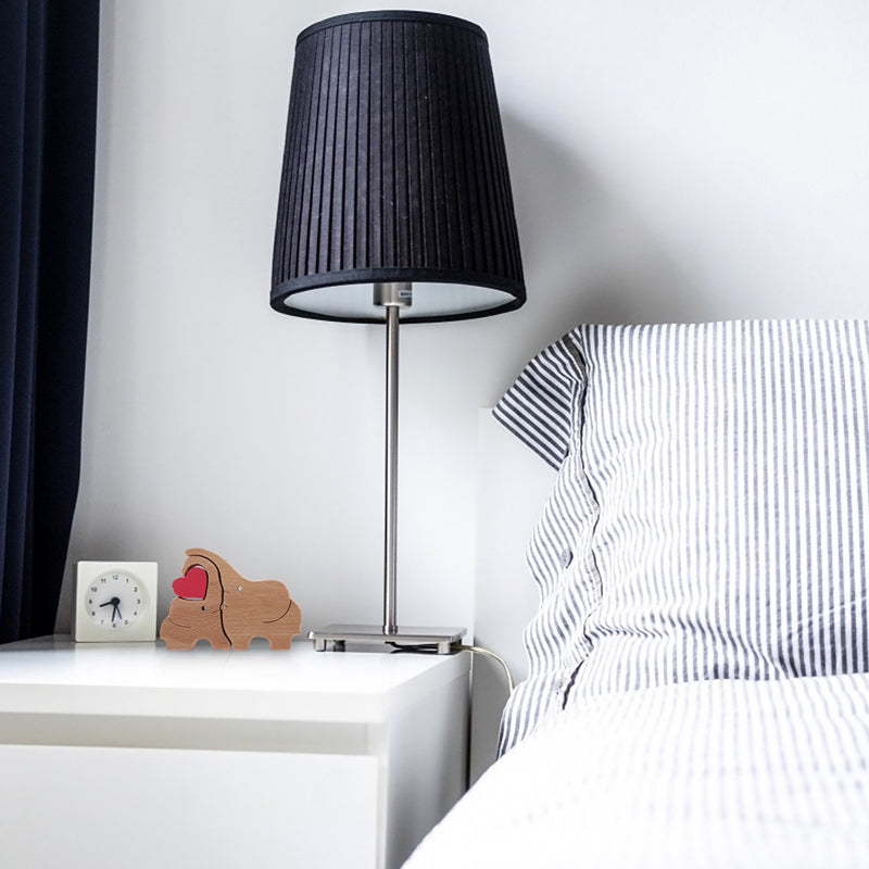 Norvo | Søtt dyrefamilie ornament, tre puslespill figur - 🎁Kjærlighetsgave