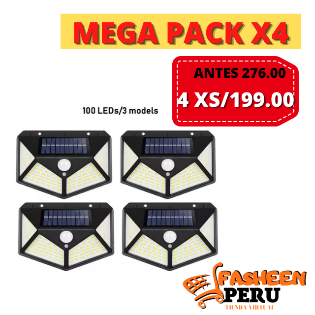 Norvo | Utendørs solarsikkerhetslys - Eco Wedge Pro med bevegelsessensor og LED-teknologi