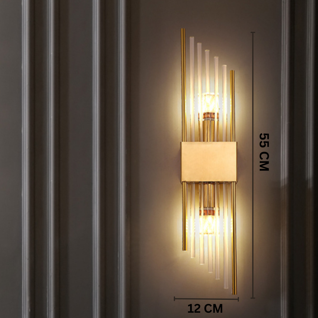 Norvo | Vegglampe - GlamorLite - Luksuriøs Design - Elegant og Raffinert