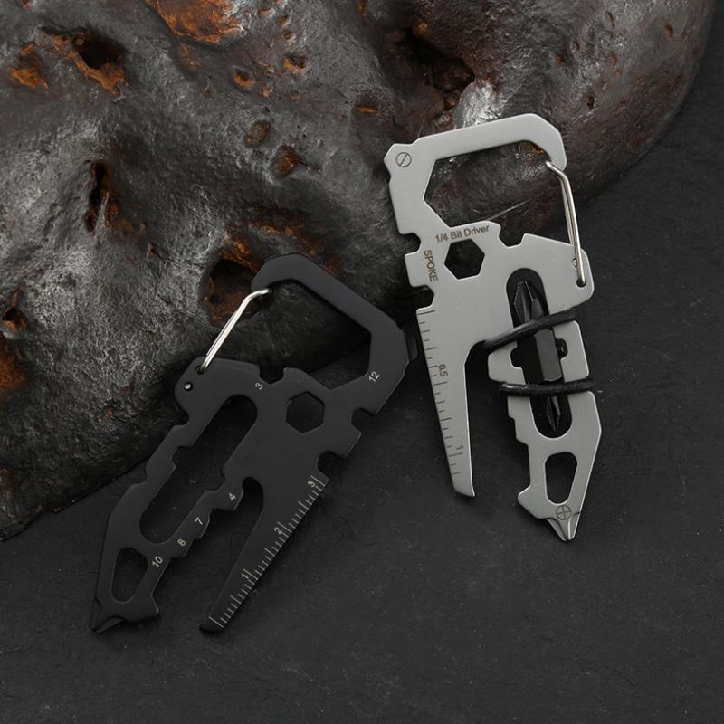 Norvo | Bærbar multifunksjonell EDC nøkkelring