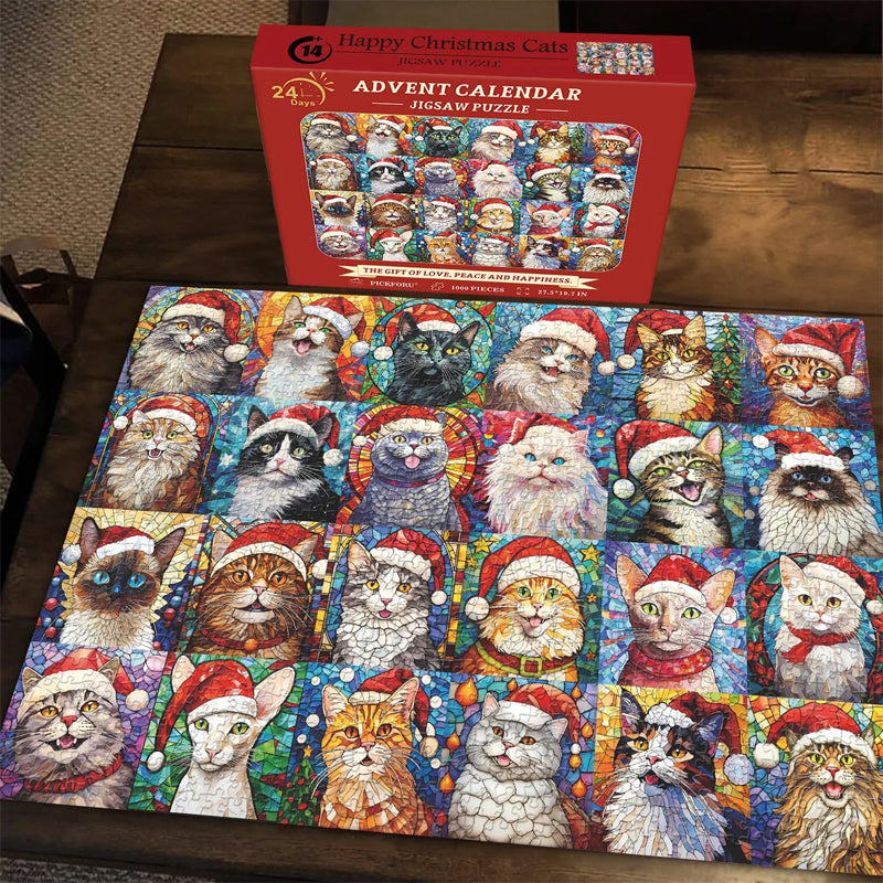 Norvo | Julekatter Adventskalender Puslespill