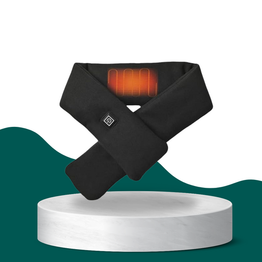 Norvo | WarmFlex™ Oppvarmet Innpakning for Nakken | Oppvarmet Skjerf for Britiske Vintere