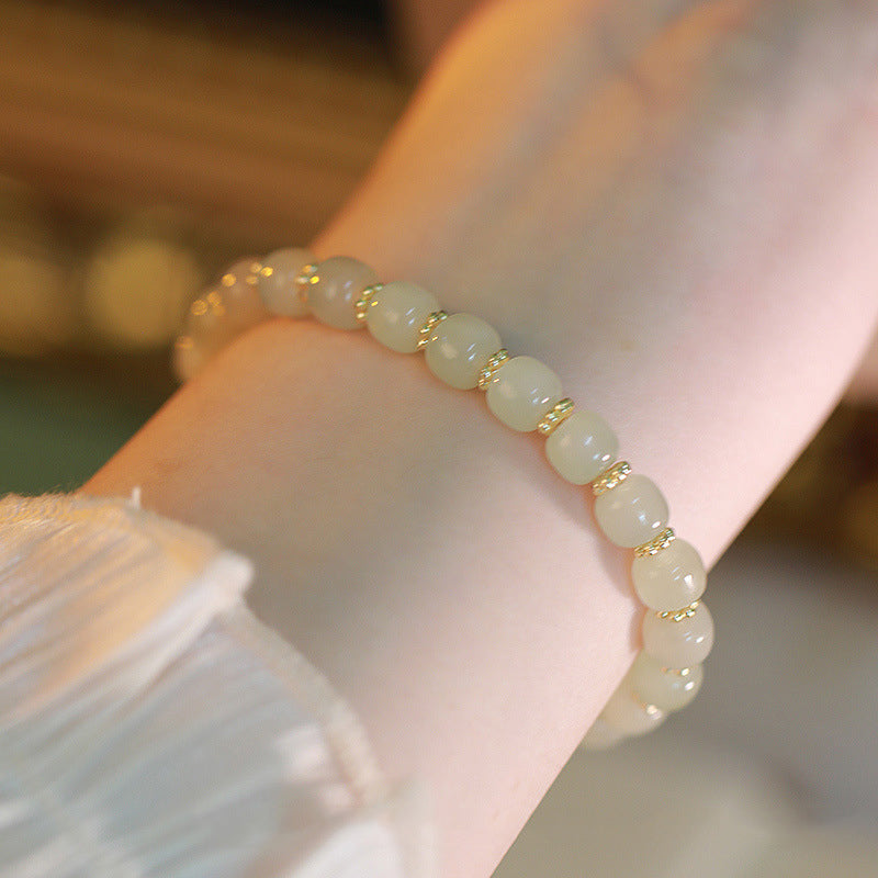 Norvo | Elegant Hetian Jade Bracelet