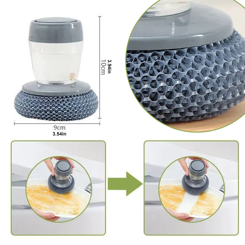 Norvo | Kjøkken såpe dispenser håndbørste