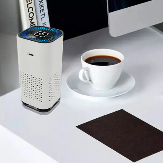 Norvo | Bærbar USB-luftrenser med HEPA-filtre for hjemme og reise