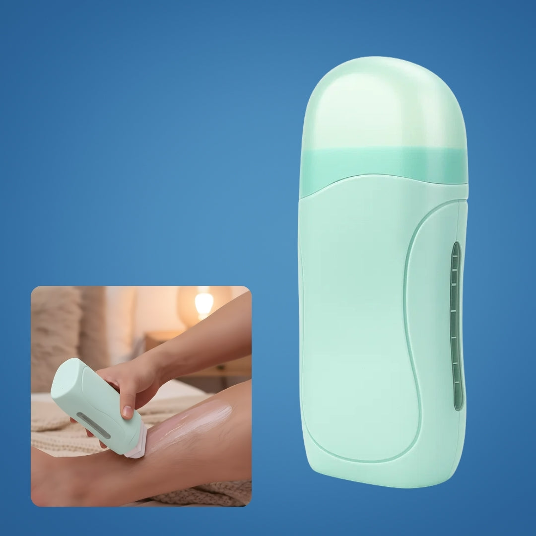 På voks varmere – Langvarig glatt hud – Kompakt bærbar design – Skånsom mot sensitiv hud – Perfekt for reise Norvo