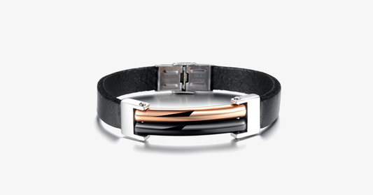 Norvo | Dual Tone Koreansk Stil Herrestrikk laget av Rustfritt Stål