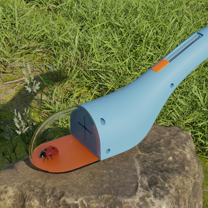 Norvo | BugCatch Insektfanger – Hurtigfrigjøring med kompakt design for trygg og human skadedyrkontroll