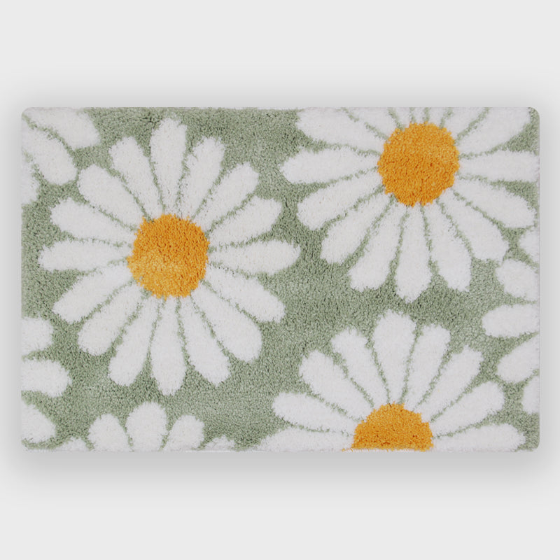 Norvo | Feblilac Sweet Daisy Badematte, Lilla Blomst Teppet Badrom