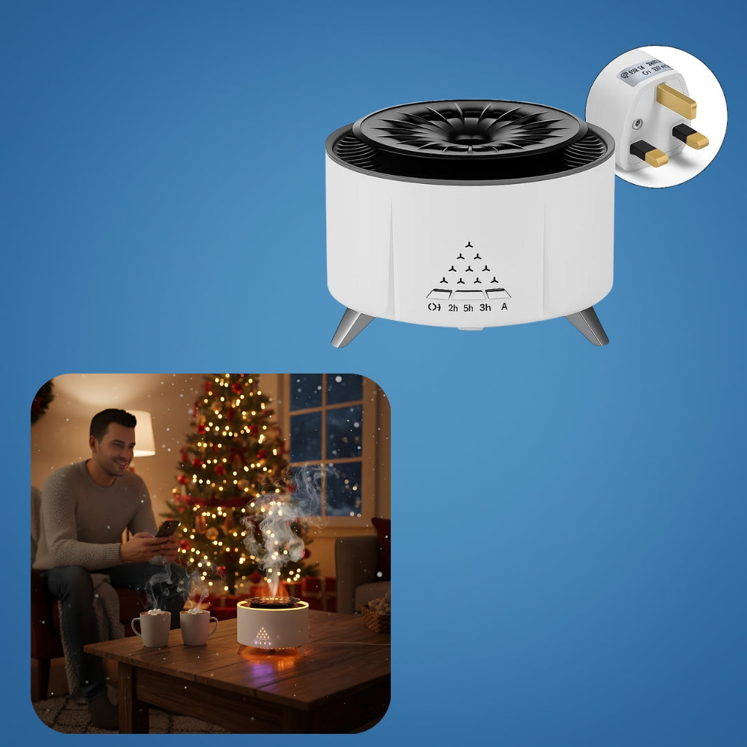 Ultralyd Stille Drift – 350 ml Tank – Søvn Avslapning – Lindrer Tørr Luft & Hjelper Bedre Pust Norvo