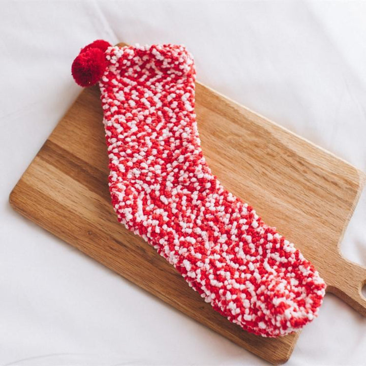 Norvo | Komfortabel Gave Pom Pom Cupcake Sokker