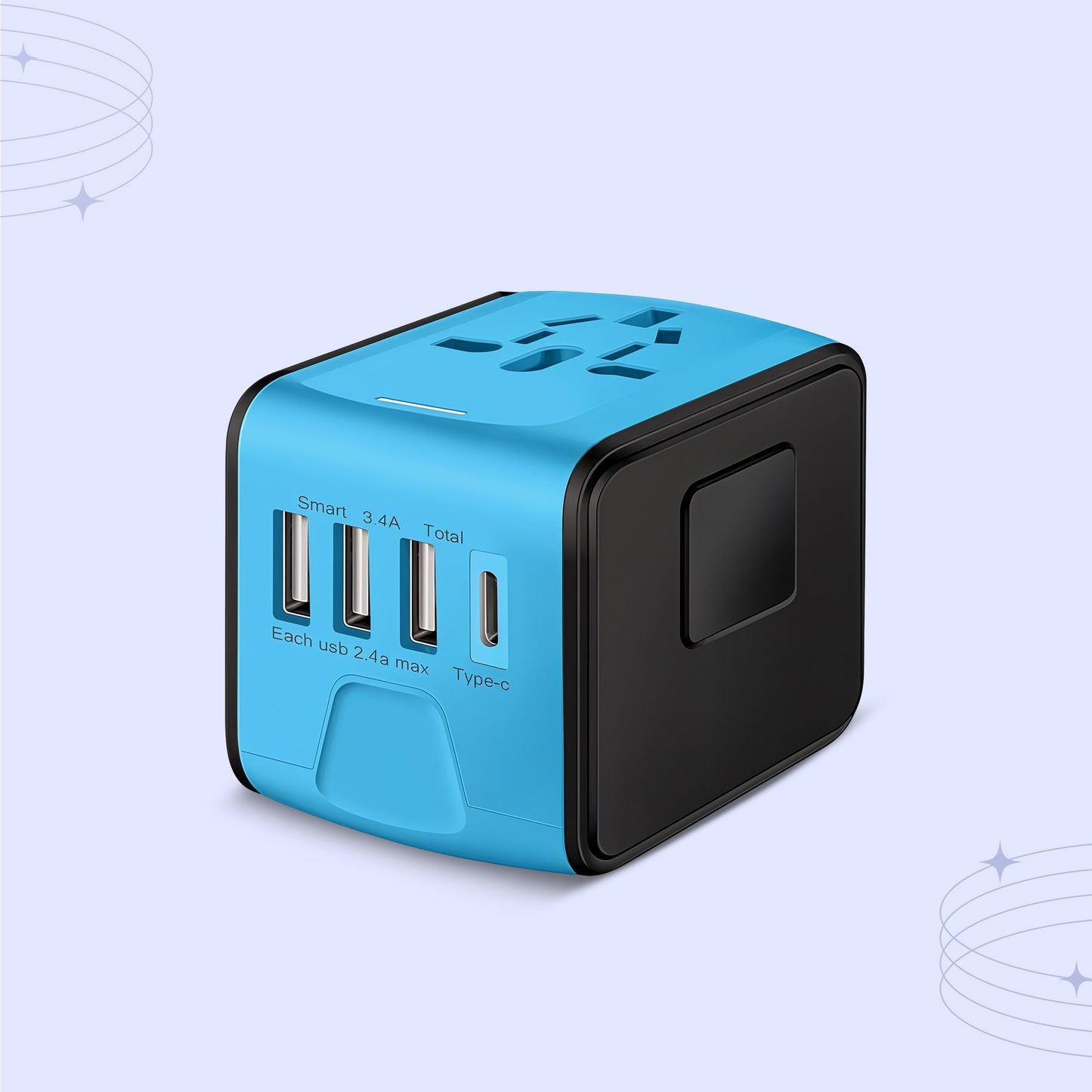 All-in-one Universal Travel Power Adapter Norvo