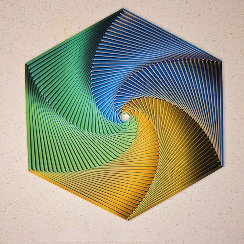 Norvo | 3D-trykt Fractal Fidget Hexagon
