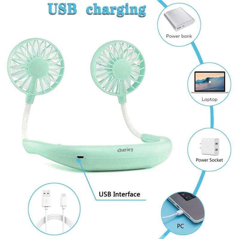 Norvo | Battery Mini Neck Fans