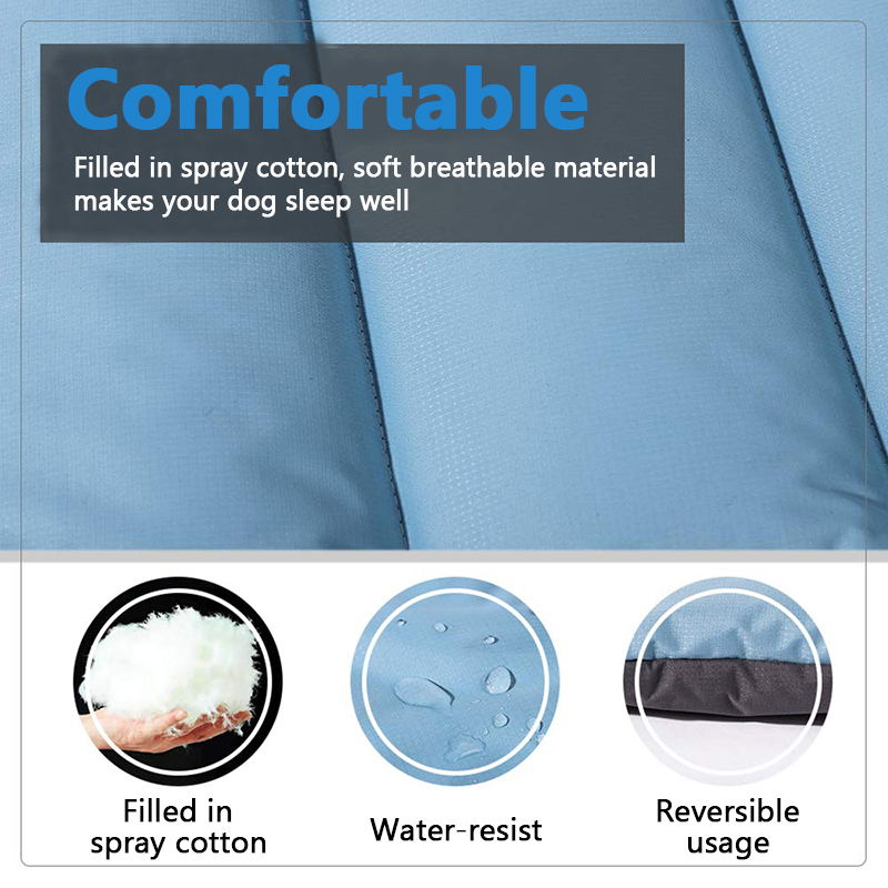 Norvo | Waterproof Outdoor Dog Bed for Camping