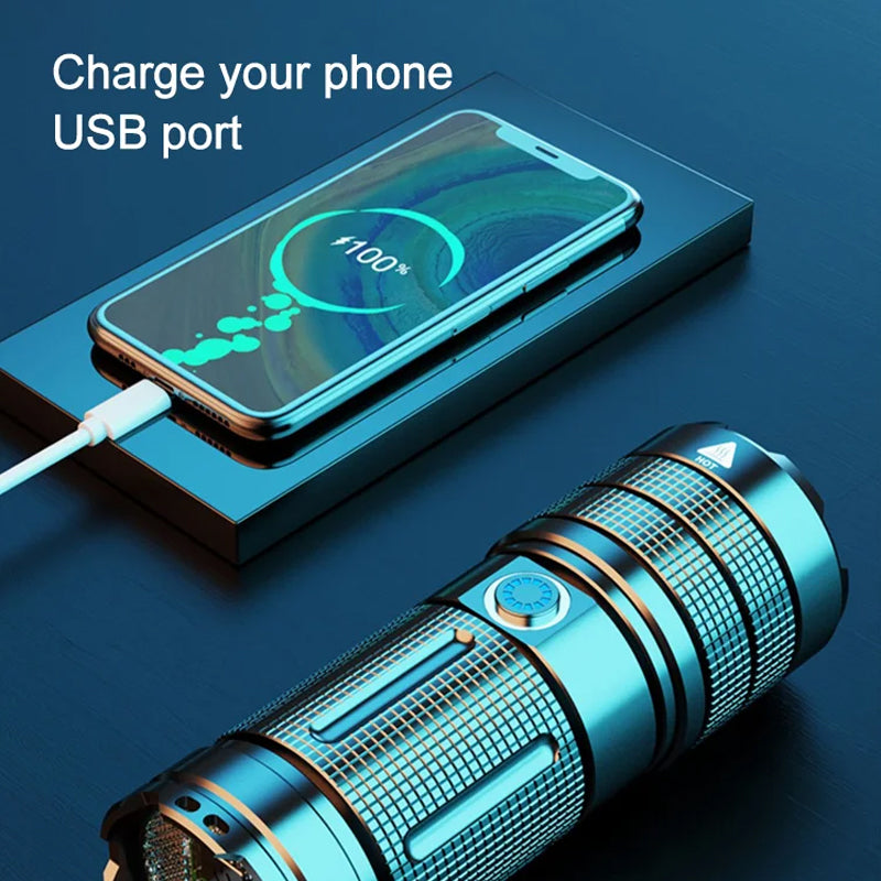 Norvo | Bærbar Sterk Lys Utendørs Lommelykt