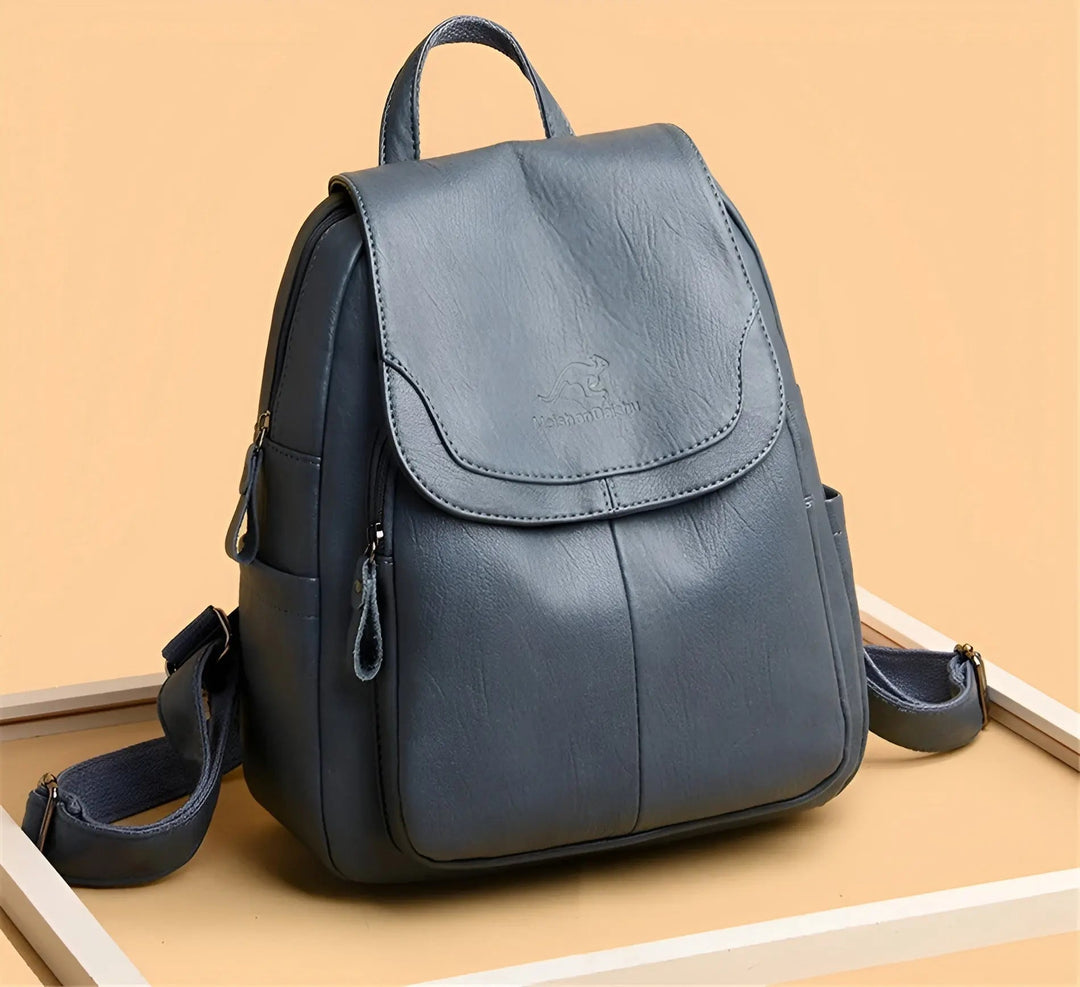 Norvo | Vintage Leather Women's Backpack - Isabella