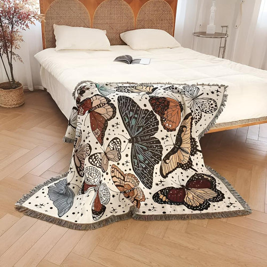 Norvo | Butterfly Garden Blanket