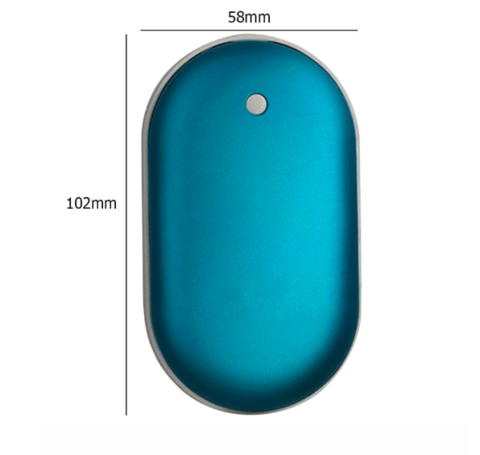 Norvo | 2x Oppladbare Håndvarmere Med Powerbank