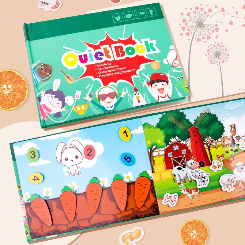 Norvo | Den beste gaven av alle - Sank Busy Book for Barn for å Utvikle Læringsevner