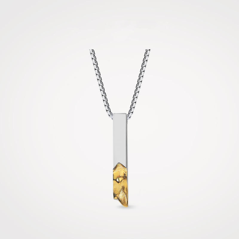 Norvo | Luksus Par Sterling Sølv Halskjede