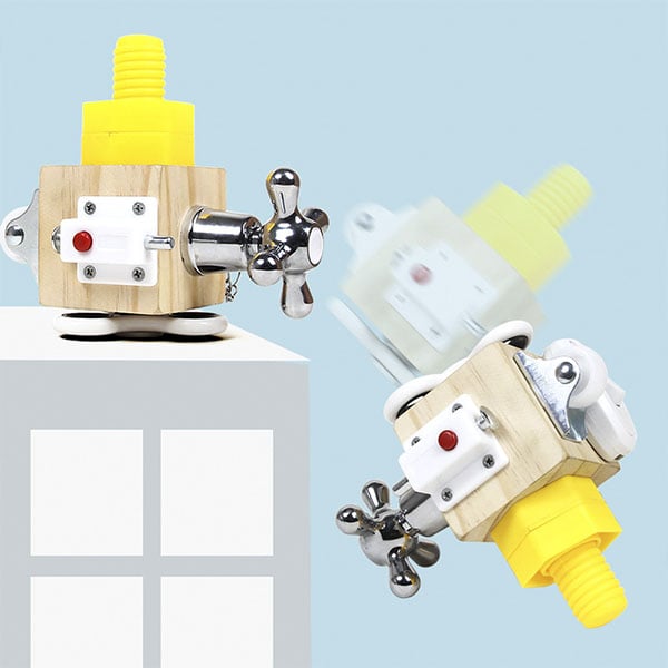 Norvo | Barne Sensorisk Aktivitetstavle Reisetøy