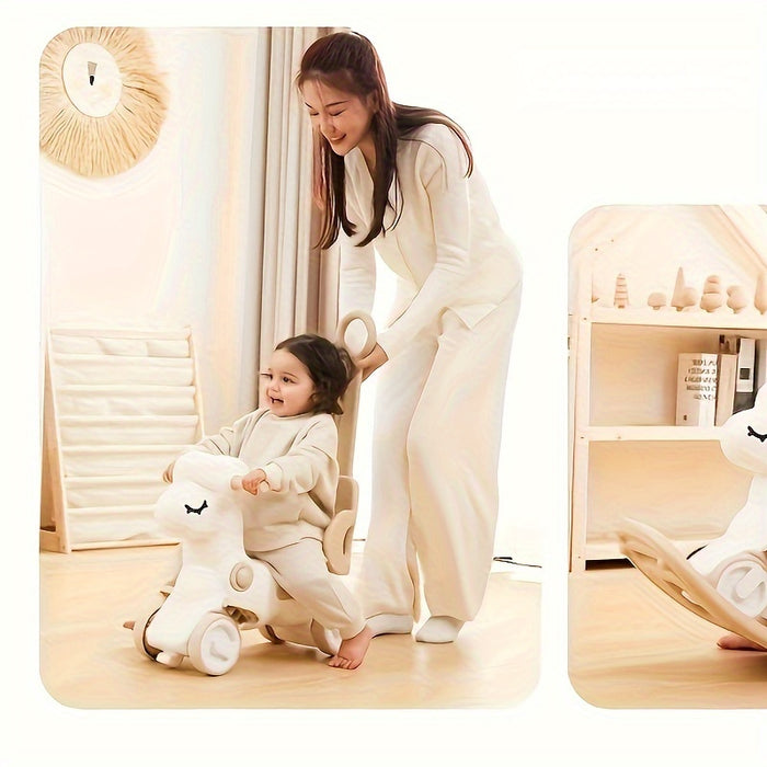 Norvo | Twist & Ride: 2-i-1 Baby Rugghest og Balansesykkel - Trygt og Morsomt Leke جہازی