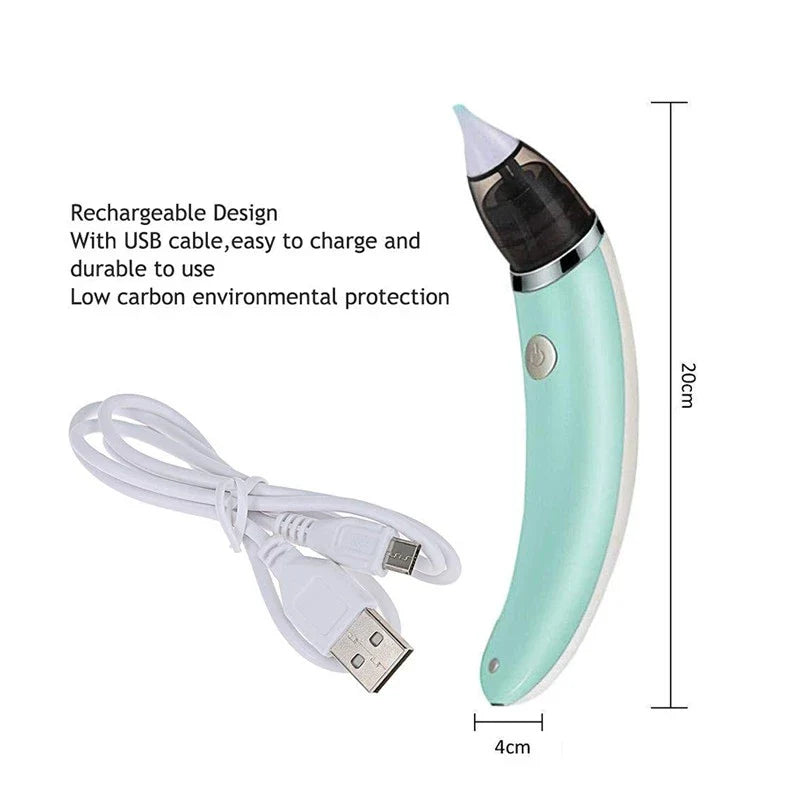 Norvo | Elektrisk nesesuger for babyer – Skånsom neserensing med sugekraft