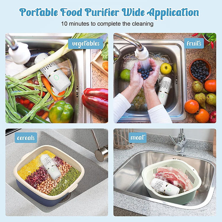 Norvo | PureZest – Fjerner umiddelbart 99% av bakterier og plantevernmidler fra mat