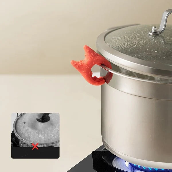 Norvo | Kasserolleklips skjeholder i silikon