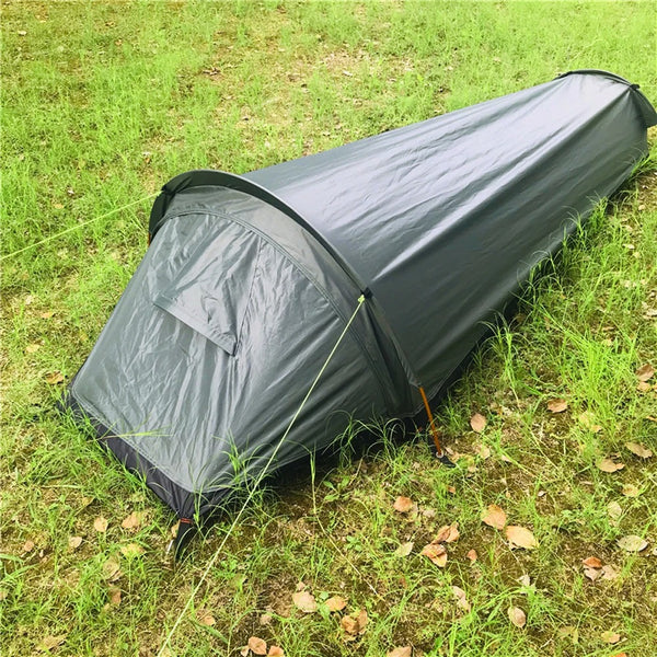 Norvo | 1-Person Lettvekts Vannavstøtende Campingtelt – Kompakt & Enkel Montering